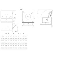Центробежный крышный вентилятор Systemair TFC 225 P Sileo Black